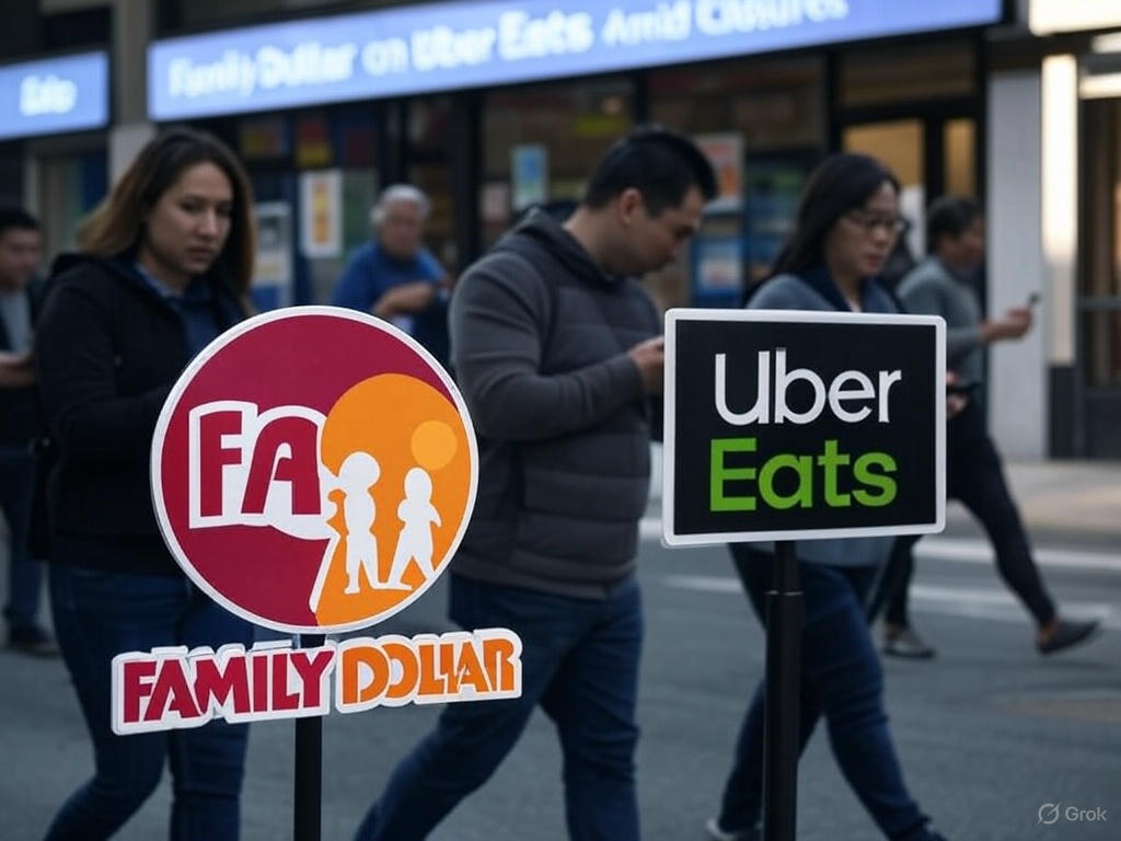 Family Dollar on Uber Eats Amid Closures
